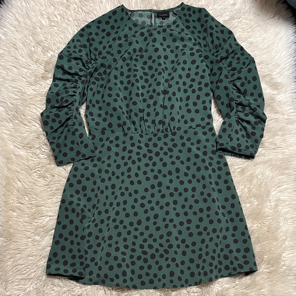 Green Polkadot Dress